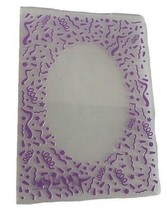 Crafters Companion Confetti Oval frame embossing folder - $10.29