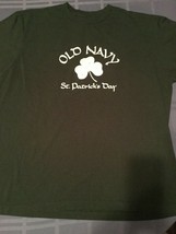 Old Navy shirt Size large t shirt shamrock green mens - £12.43 GBP
