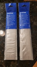 NEW 2 Brother SA520 Water Soluble Lightweight Stabilizer 3.2 Yard Roll 11" x 10' - $29.95
