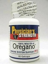 NEW Physician's Strength 100% Wild Oil of Oregano Immune System Support 60 gels - $33.02