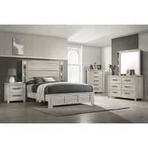 Macerata White-Wash 4PC Queen Bedroom Set - $1,699.00