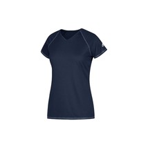 Adidas Women&#39;s Team ClimaLite S/S T-Shirt Navy Size Small - £19.73 GBP