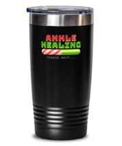 Tumbler 20 oz Stainless Steel Insulated Funny Ankle Healing Broken Bone  - £26.06 GBP
