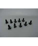 10 Pcs Pack Lot 6x6x10mm Momentary Push Micro Button Tactile Switch Side... - €8,78 EUR