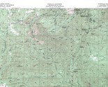 Glennville Quadrangle, California 1956 Topo Map USGS 15 Minute - Shaded - $21.99