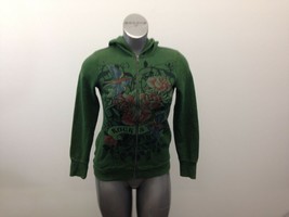 725 Originals Girls Hoodie Size Small Green Full Zip Long Sleeve Hooded ... - €6,84 EUR