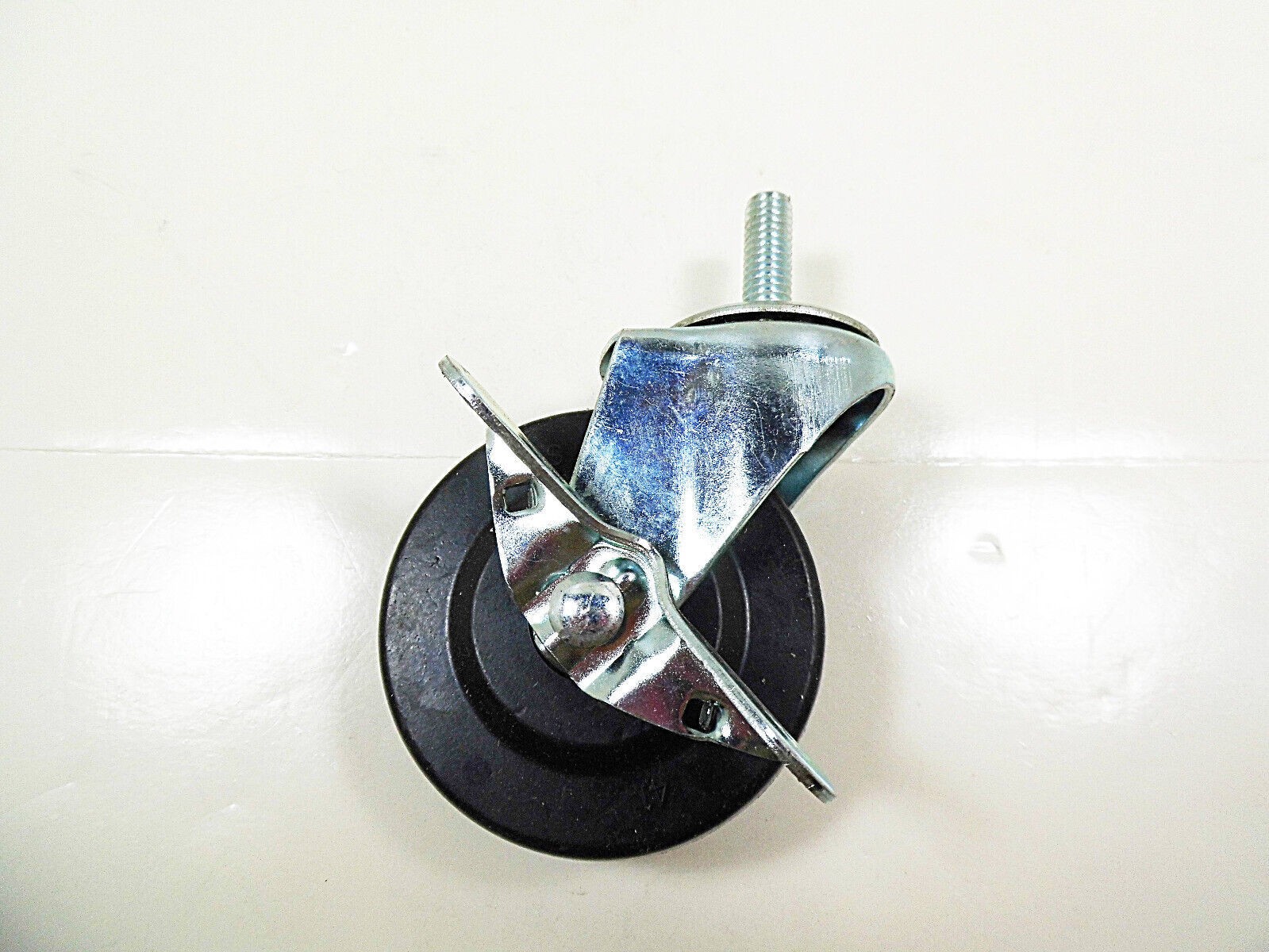 Swivel Caster w Brake 2-3/4&quot; x 3/4&quot; Wheel Thread Stem 1&quot;x15/16&quot; Casters ... - $10.39