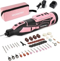 Workpro Pink Ribbon 12V Cordless Rotary Tool Kit, Powerful Engraver, San... - $1,187.56 MXN