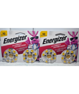 Lot Of 2 Pk Energizer AZ10DP-16 1.5V Zinc Hearing Aid Batterys Best By 0... - $14.32 CAD