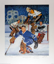 Legends Of The Crease Autographed Limited Edition Lithograph - £71.10 GBP