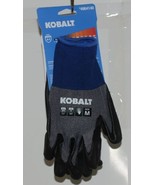 Kobalt 4964140 Medium Cut Resistant Dipped Work Gloves 1 Pair Blue Black - £13.57 GBP