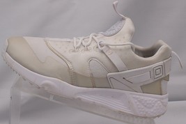 Nike Shoes Men Size 8 Air Huarache Utility Triple White Sneakers 806807-100 - £27.12 GBP