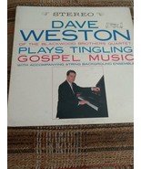 DAVE WESTON of the Blackwood Brothers Qt. PLAYS TINGLING GOSPEL MUSIC vi... - $40.00 CAD