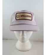 Vintage Patched Trucker Hat - McAllister Trucking Ontario Canada -Adult ... - $48.00 CAD