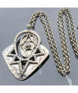 SILPADA  ART DECO 925 STERLING SILVER PENADANT ON CABLE CHAIN NECKLACE N... - $96.07 CAD