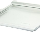 OEM Refrigerator Shelf Frame with Glass For Whirlpool ED5LVAXWQ00 ED5GVE... - £127.09 GBP