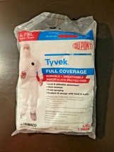 Dupont Tyvek Trimaco Full Coverage Body Suit Size L / XL w/ Hood &amp; Boots... - £7.93 GBP