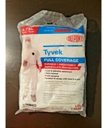 Dupont Tyvek Trimaco Full Coverage Body Suit Size L / XL w/ Hood &amp; Boots... - £7.76 GBP