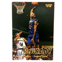 Tracy McGrady 1997-98 Fleer Rookie Card #226 NBA HOF Toronto Raptors - £2.33 GBP