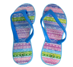 Unisex Children&#39;s Summer Pool Beach Sandal Slide Flip Flop Size 3 - £6.66 GBP