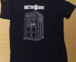 Doctor Who T-shirt Black Small TV Series Sh1 - £3.88 GBP