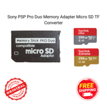 Sony PSP Pro Duo Memory Adapter Micro SD TF Converter for PSP 1000/2000/3000 - £3.63 GBP