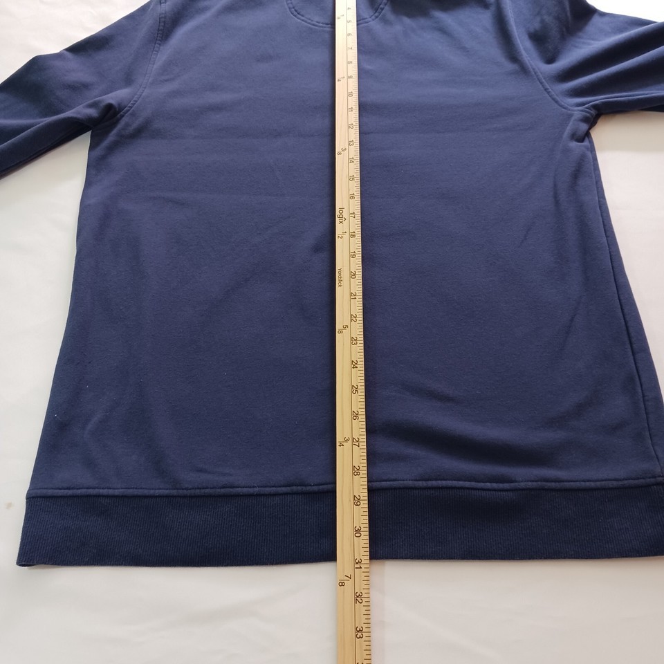 IZOD Advantage Performance Stretch 1/4 Zip Men's Pullover Blue Sweatshirt Sz LT Item image 10