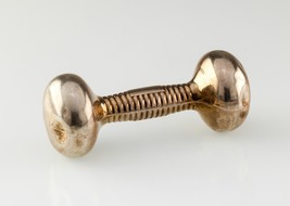 Vintage Argento Sterling Bilanciere Bambino Sonaglio - $125.93