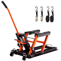 Hydraulic Motorcycle Lift Jack, 1500 LBS Capacity ATV Scissor Lift Jack, P - £219.81 GBP