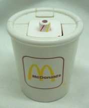 Vintage Mcdonald&#39;s BIG MAC Burger Plastic Transforming Changer DINOSAUR Toy 1990 - £11.94 GBP