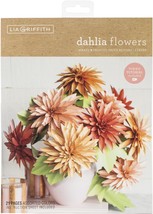 Lia Griffith Paper Stack 8.5&quot;X11&quot; 24/Pkg-Dahlias - £21.55 GBP