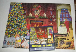Christmas Eve Bits And Pieces 1000 Piece Glow In The Dark Puzzle - $12.86