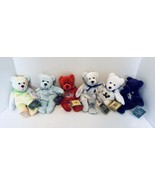 Holy Bears Collectible Religious Bean Bag Bears from 1999 with Tags Lot ... - $29.58