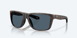 NEW Costa Del Mar BROADBILL II POLARIZED Sunglasses Matte Tortoise / Gra... - $138.59