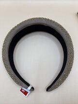 Claires Headband Brown Gold Rhinestone Gems Hair Accessory Costume Cosplay - $9.89