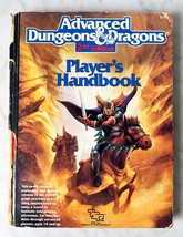 Advanced Dungeons &amp; Dragons Player&#39;s Handbook AD &amp; D 2nd Ed 2101 TSR - £37.92 GBP