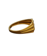 22cts print solid gold signet ring size us 10.5 grand nephew xmas day je... - €752,06 EUR