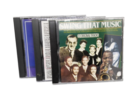 Swing That Music, Swing Back With Tommy Dorsey &amp; Count Basie Lot of 3 CDs - £8.40 GBP