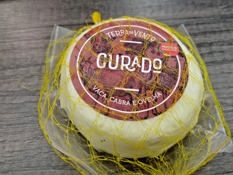 Primary image for Cured Cheese Azores Portugal 200g Portuguese Mixed Cheese Cow Goat Sheep