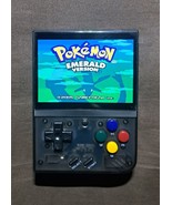 NEW - Miyoo Mini Plus - TRANSPARENT BLACK -  Pokemon Mario FF7 Gameboy +... - £110.87 GBP