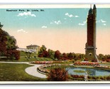 Reservoir Park Tower St Louis Missouri MO UNP WB Postcard N19 - $1.93
