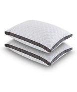 Set of 2 Standard Shredded Memory Foam Polyester Pillow with Removeable ... - $189.44 CAD