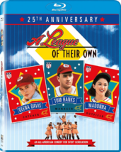 A League Of Their Own Starring Geena Davis, Tom Hanks 25th Anniversary Blu-ray - £7.38 GBP