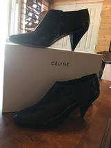 Celine Paris Elastic Pump Soft Patent Boot Sz 40 New $950 - £424.23 GBP