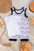 Clothing Set (infant boys), Summer,  Nosi svoe 5018-002 (iakirtsi-bilyj) - $21.60+