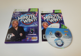 XBOX 360 Minute To Win It Featuring Guy Fieri Kinect Video Game NTSC - £9.38 GBP