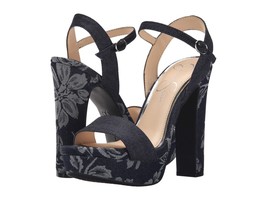 Jessica Simpson Blaney Platform High Heel Sandals, Size 8.5 Indigo JS-Bl... - $72.00