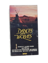 New Factory Sealed Dances With Wolves (Vhs, 1990) First Release Orion Watermark - £10.27 GBP