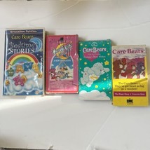 Lot Of 4 Care Bears Children&#39;s Cartoons VHS Videocassette Tapes 80’s 2000s - $8.90