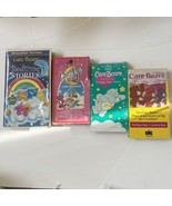 Lot Of 4 Care Bears Children&#39;s Cartoons VHS Videocassette Tapes 80’s 2000s - $8.90